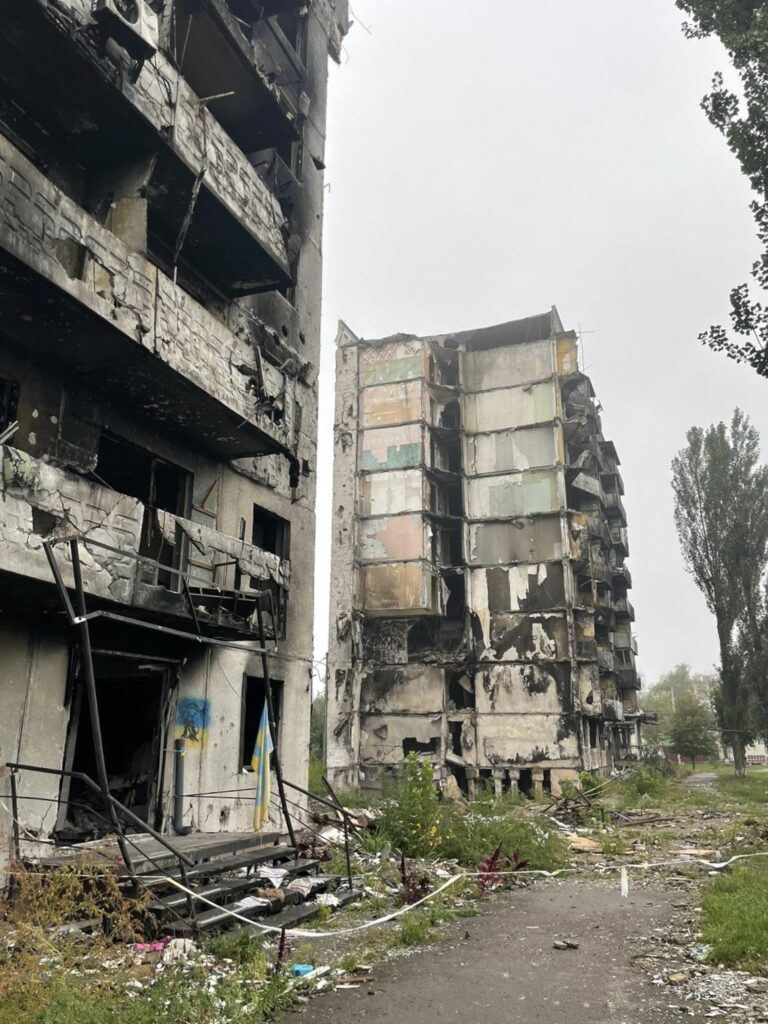 Destroyed region in Ukraine. Photo: Woodhouse Estonia