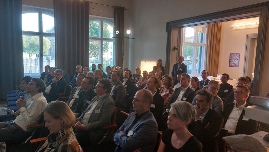 Engaged audience at the "Estonia as a Leader in Timber Construction" seminar