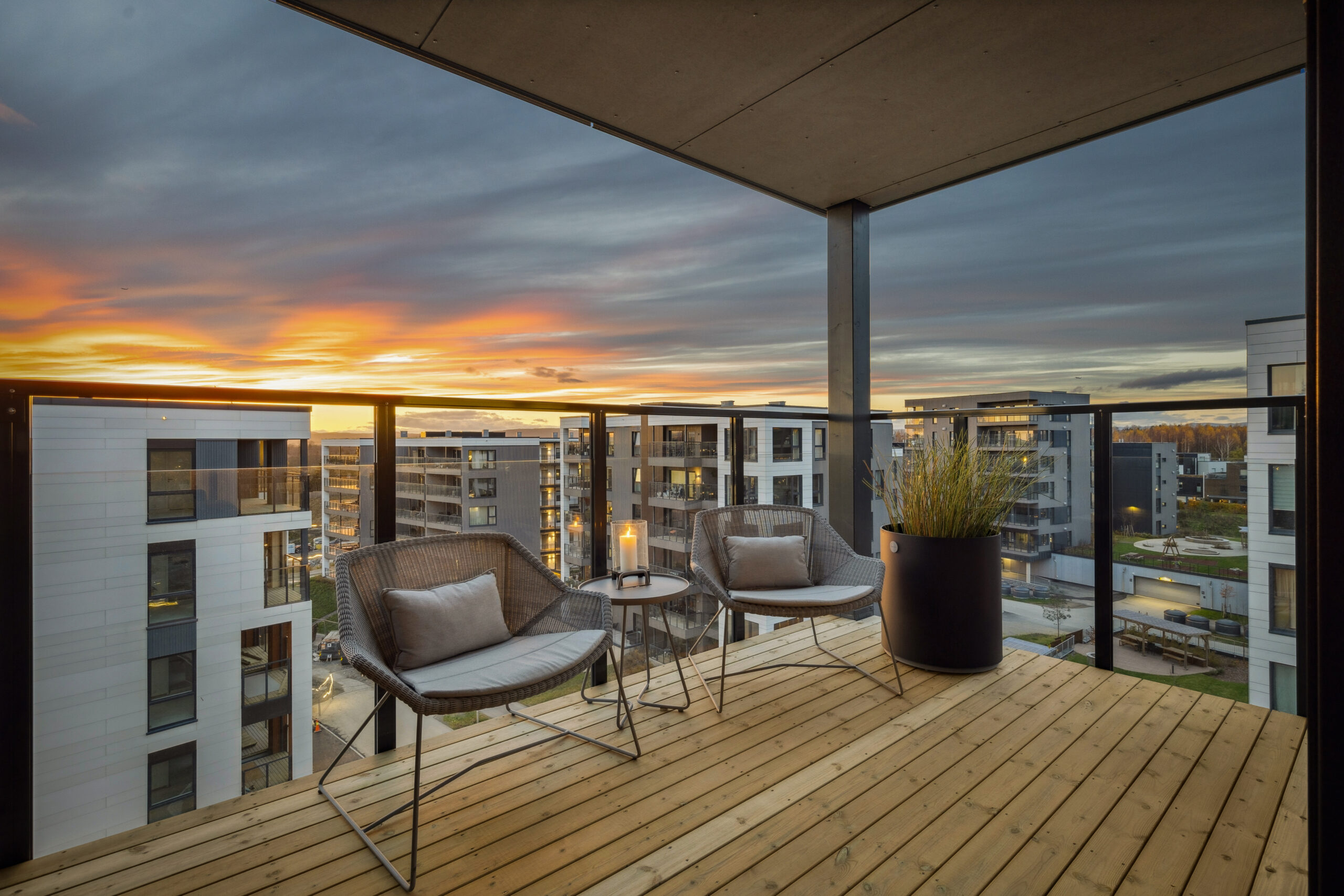 Overall Winner and Best Apartment Building of the Prefab House of the Year 2025 – Kodumaja AS, Apartment Building in Norway. Architect: Rett Hjem Arkitekter Photo: Kodumaja AS