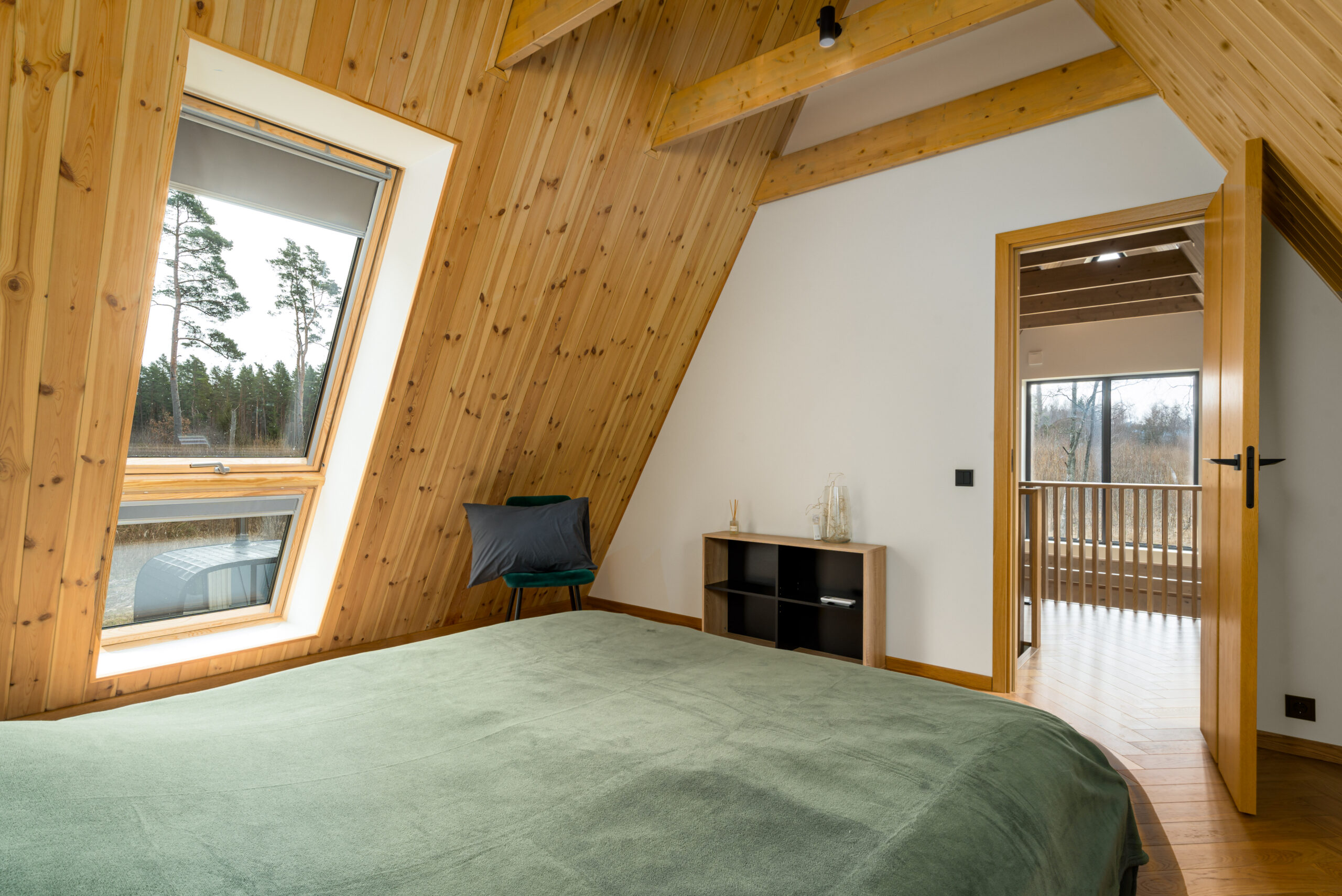 Avrame OÜ, summer house in Salmistu Audience Choice Award (Delfi moodnekodu.ee readers) & Nordic Render Special Award – Prefab House of the Year 2025 Photo: Péter Pál Szabó