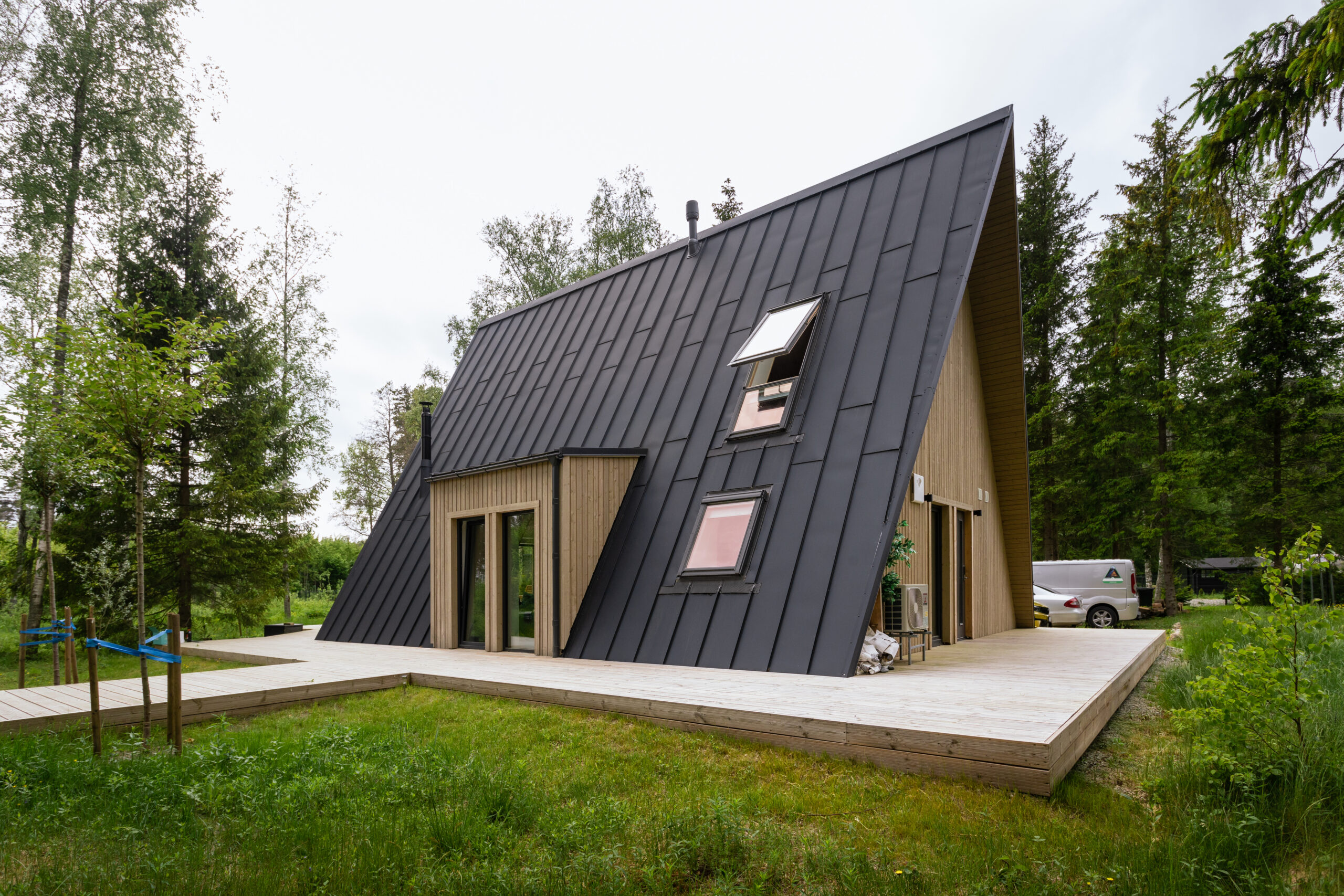Avrame OÜ, summer house in Salmistu Audience Choice Award (Delfi moodnekodu.ee readers) & Nordic Render Special Award – Prefab House of the Year 2025 Photo: Silvo Voznesenski
