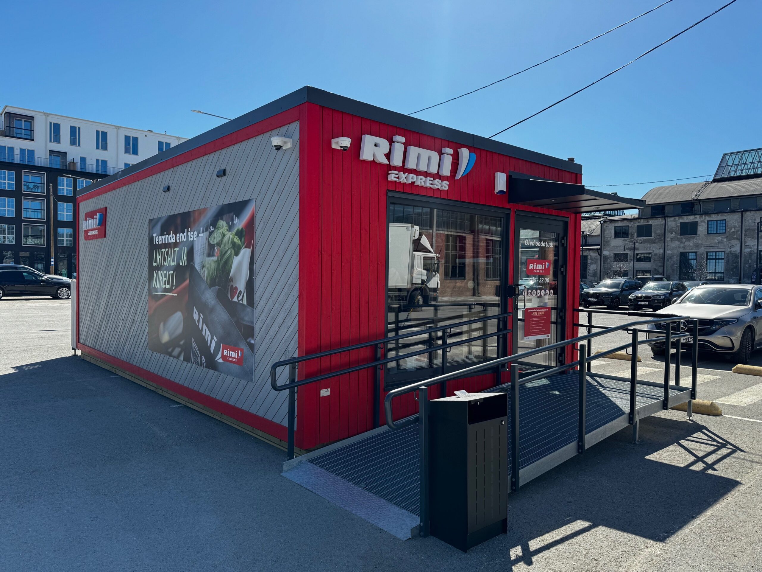 Aasta Tehasemaja 2025 konkursi "Parim väikeehitis" Greentec Houses OÜ ärihoone Tallinnas. Arhitekt: Indrek Niitla. Foto: Greentec Houses