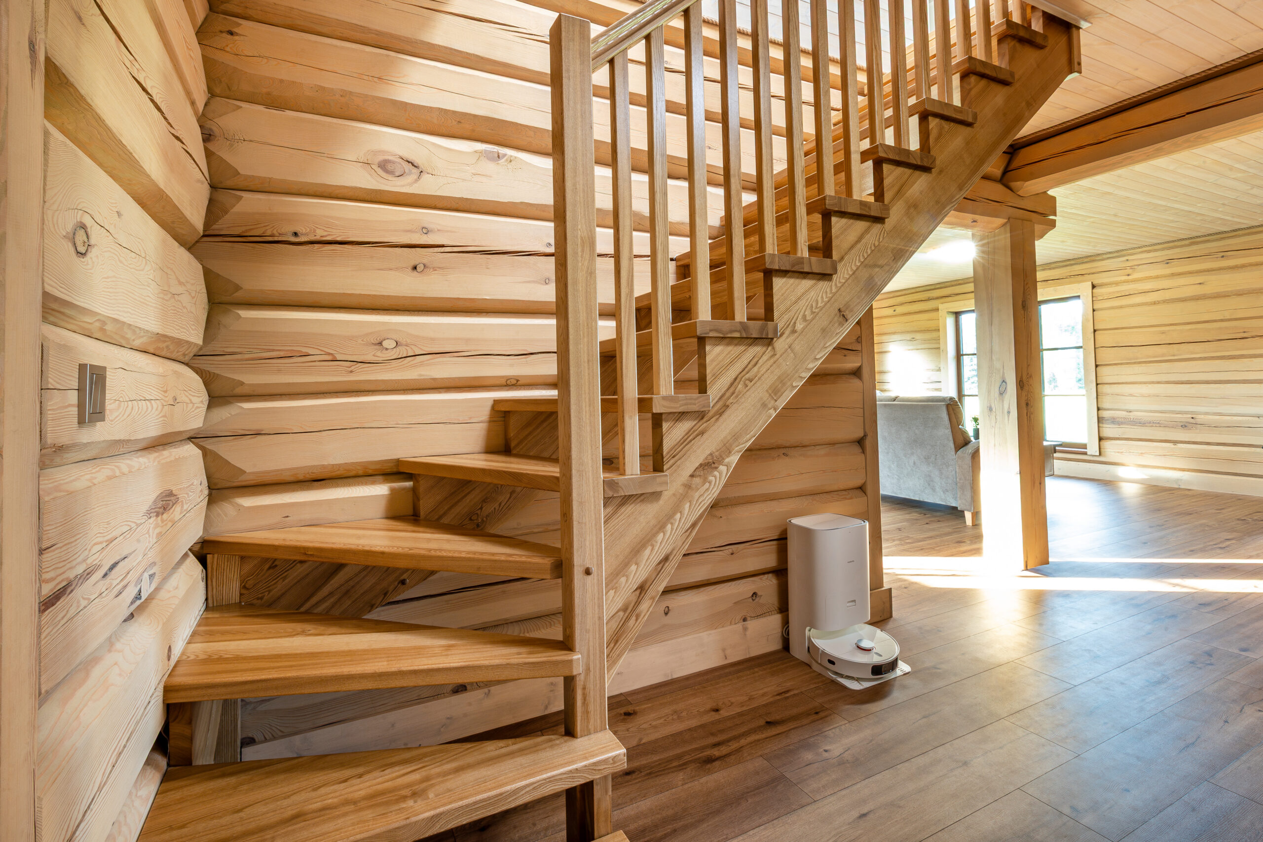 Prefab House of the Year 2025 – Best Handcrafted Log House Special Award: Vipson Projekt OÜ handcrafted log home in Võrumaa. Architect: Ragnar Palm Photo: Aigar Nagel