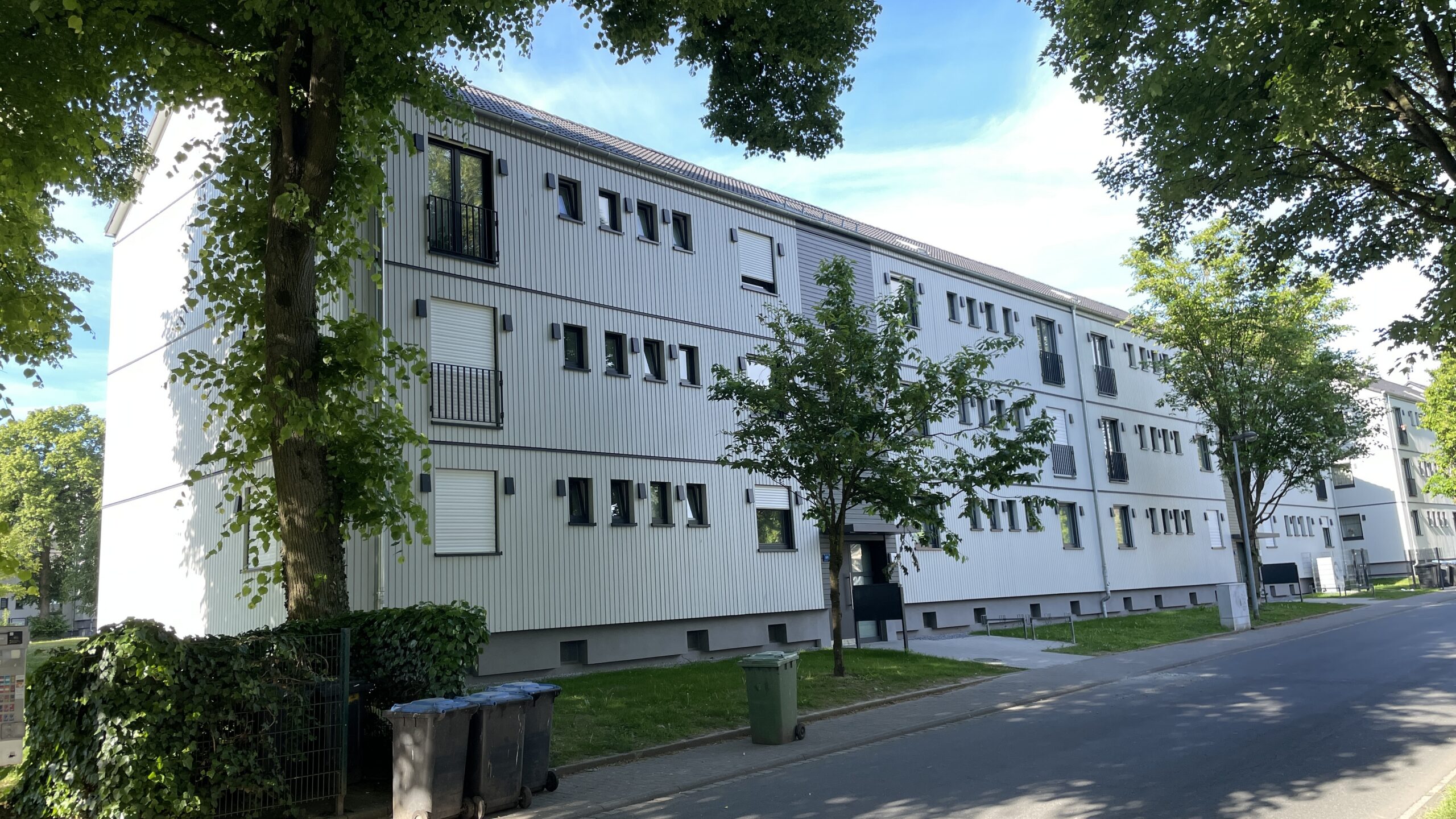 Fassaadielementide renoveerimisprojekt Düsseldorfis- Matek AS. Arhitekt: Henric Wagner, Mari Klement. Foto: Matek AS, Lasita Aken AS