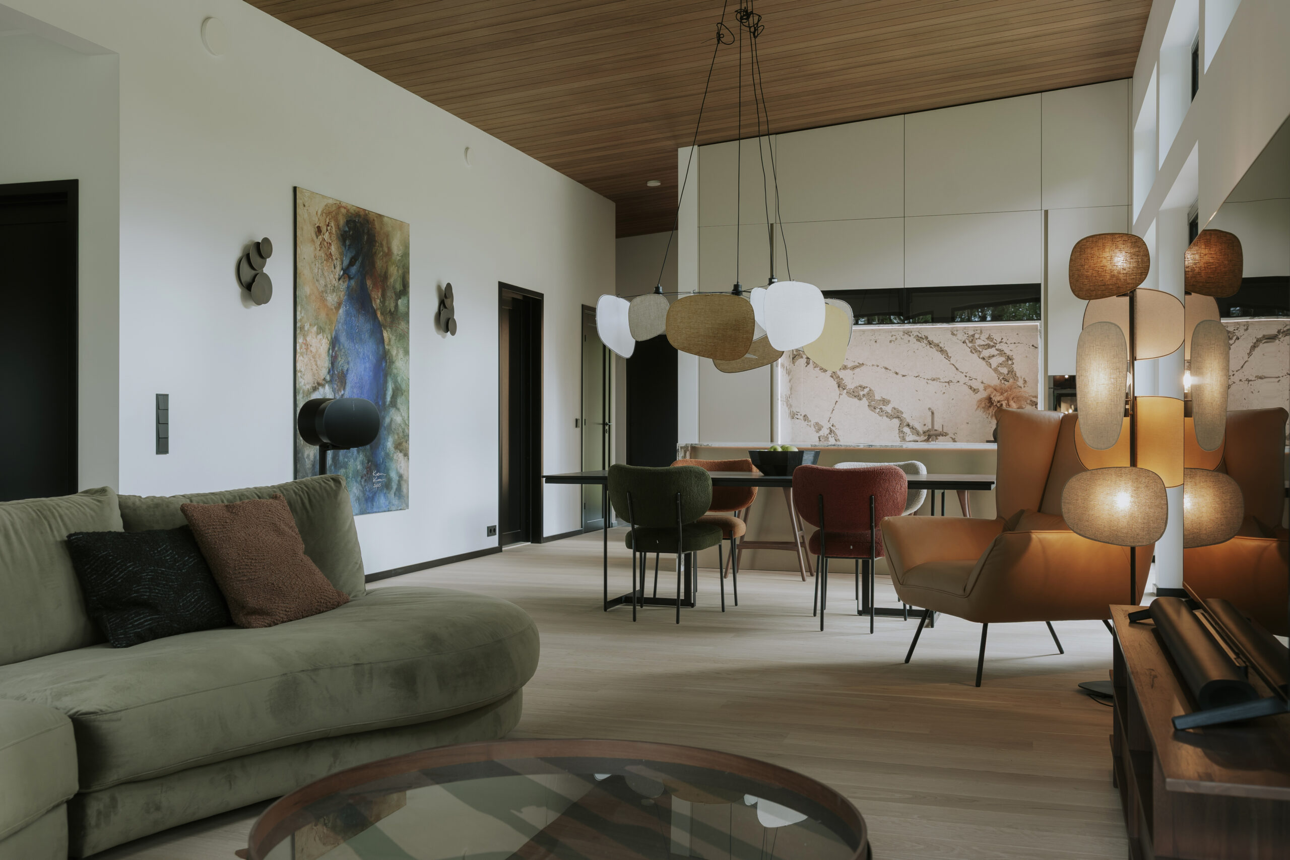 Nord Homes OÜ elementmaja Jõelähtmes. Arhitekt: Nordwell arhitektid (Jörgen Vendik, Marie Assmann). Foto: Edmond Mäll