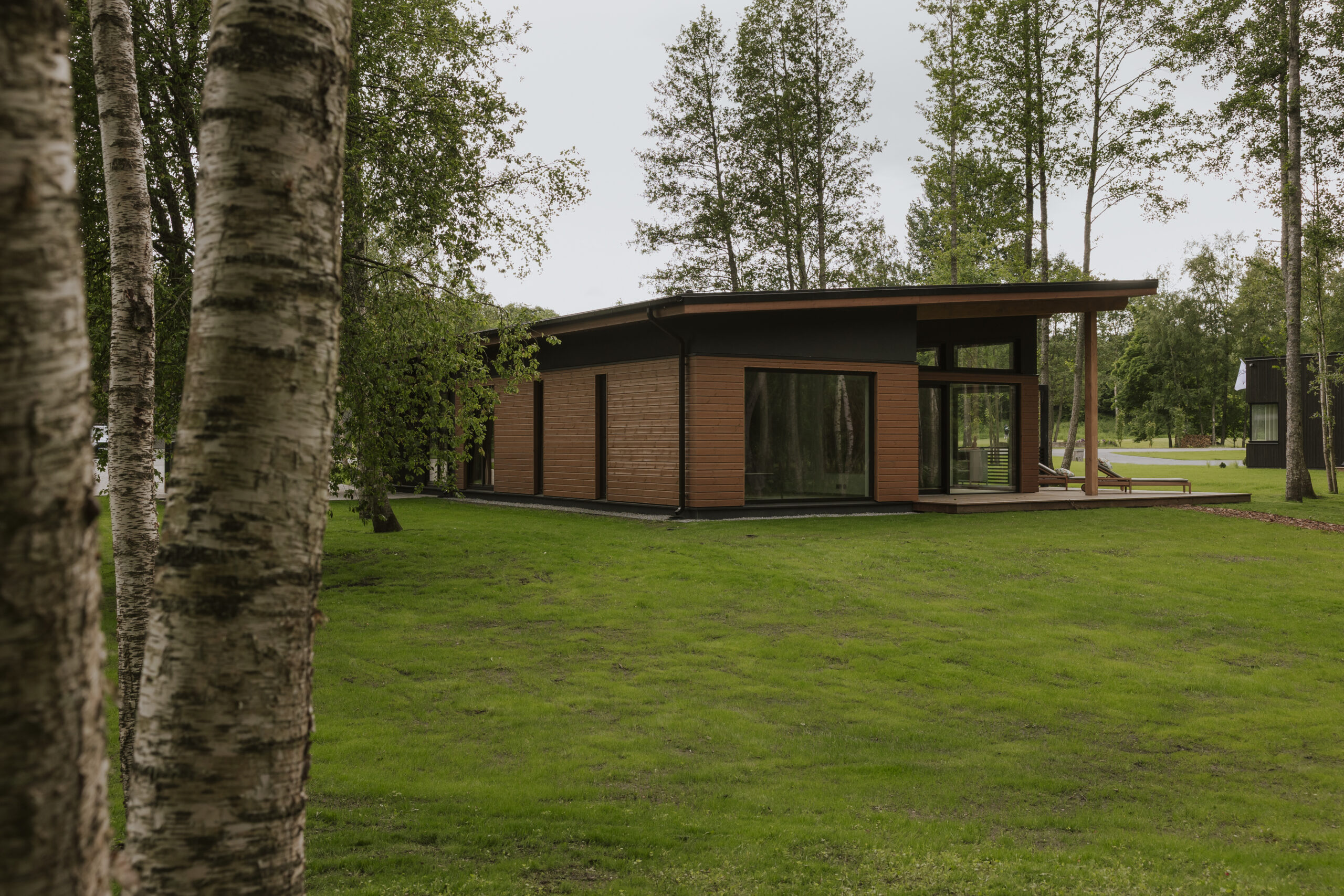 Nord Homes OÜ elementmaja Jõelähtmes. Arhitekt: Nordwell arhitektid (Jörgen Vendik, Marie Assmann). Foto: Edmond Mäll