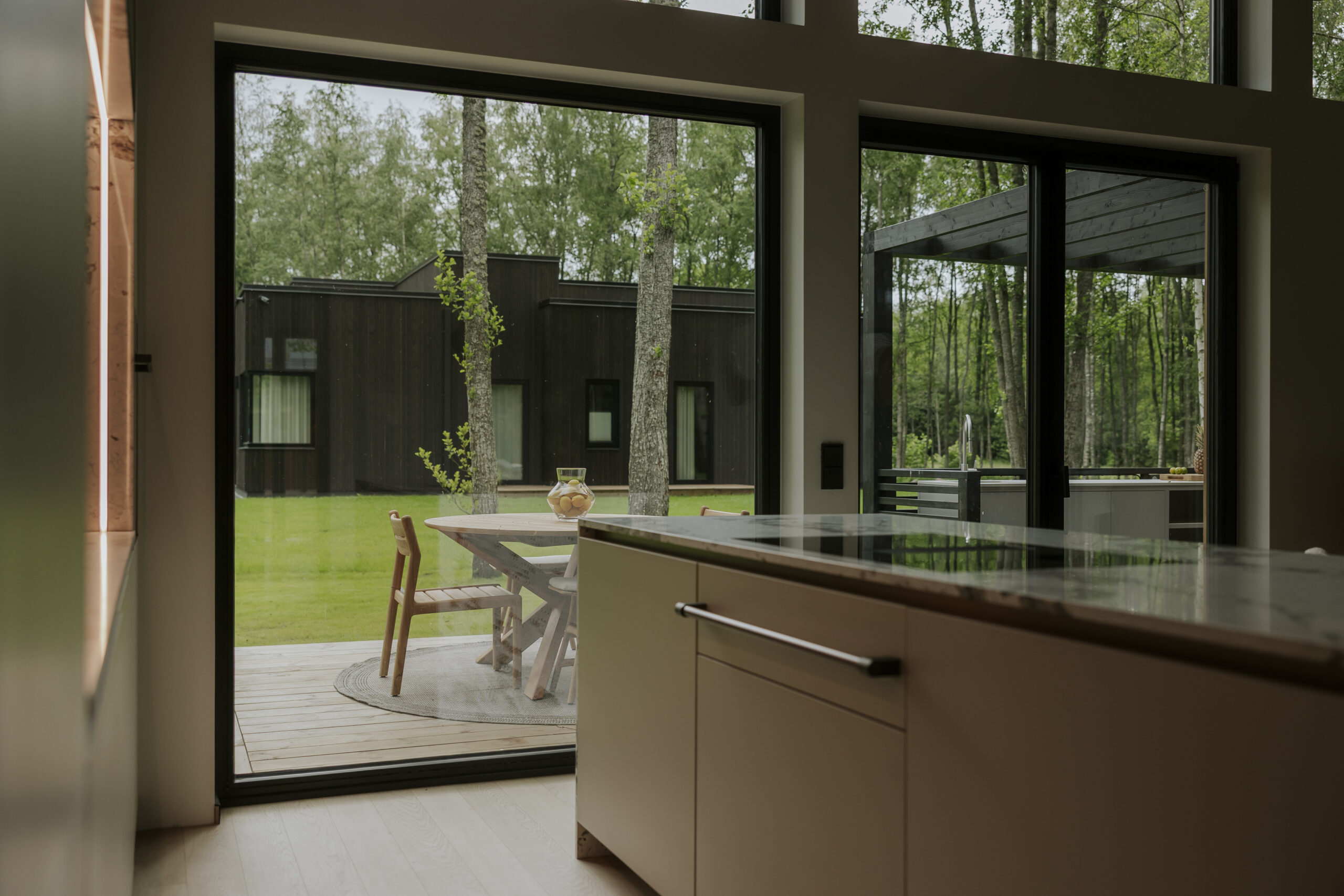 Nord Homes OÜ elementmaja Jõelähtmes. Arhitekt: Nordwell arhitektid (Jörgen Vendik, Marie Assmann). Foto: Edmond Mäll