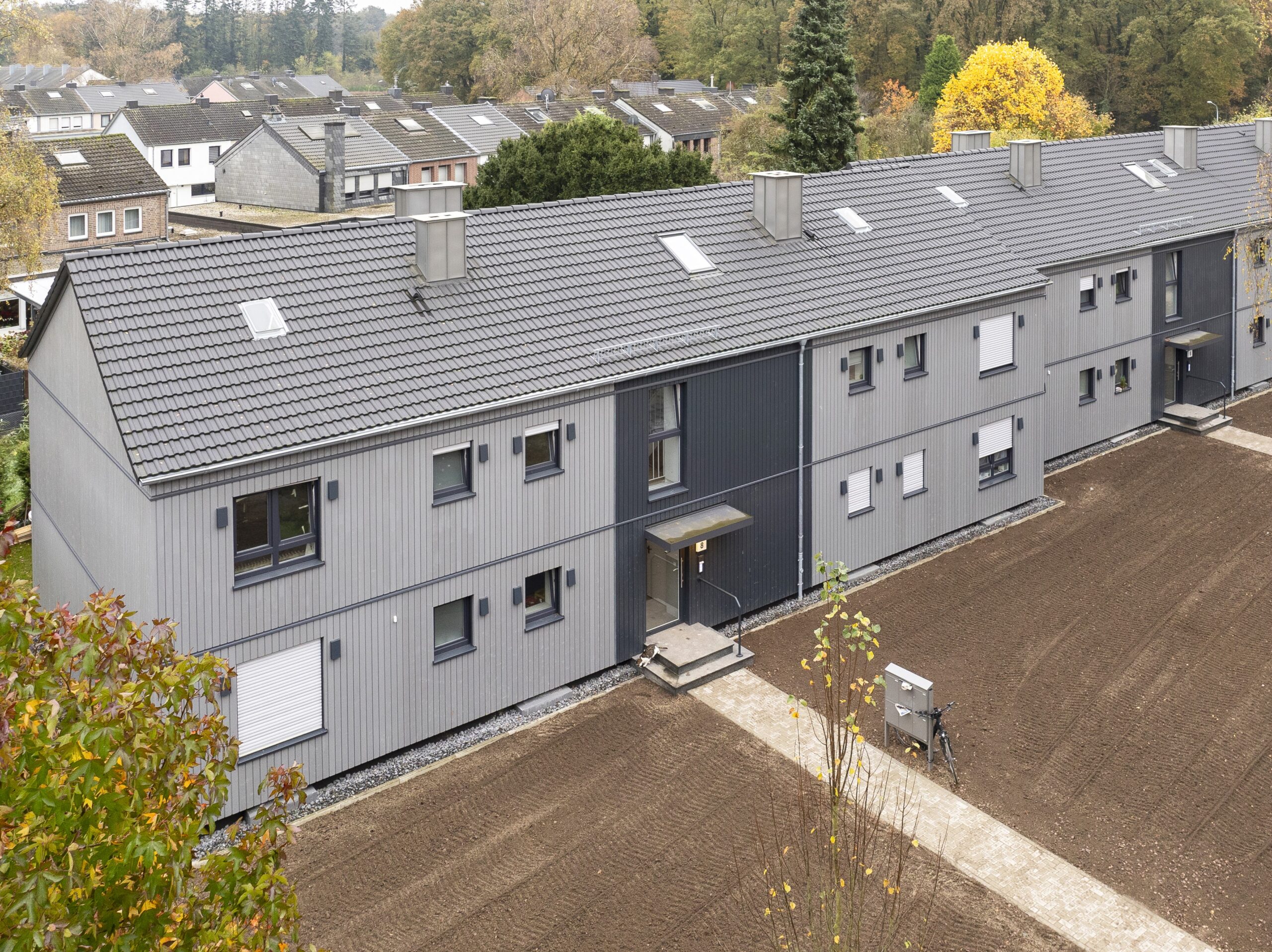 Fassaadielementide renoveerimisprojekt Düsseldorfis- Matek AS. Arhitekt: Henric Wagner, Mari Klement. Foto: Matek AS, Lasita Aken AS