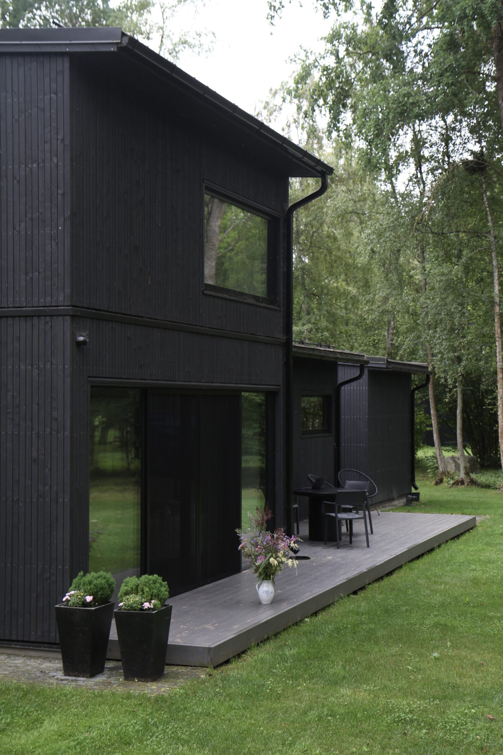 Elementmaja Jõelähtmes- Matek AS. Arhitekt: Andres Põime Foto: Matek AS, Lasita Aken AS