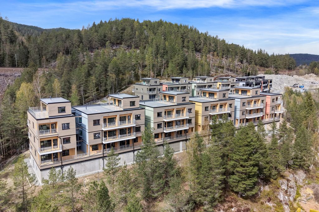 Best Development - Kodumaja AS, apartment development in Norway. Architect: Lorentz Kielland. Engineer: Kodumaja AS. Photo: Aktiv