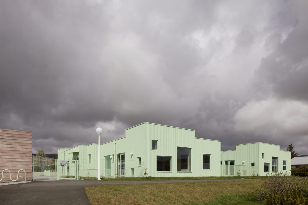 Best Public Building - Timbeco Woodhouse OÜ, kindergarten in Iceland. Architect: Marimo Architects. Engineer: Alar Oinus Photo: Nanne Springer